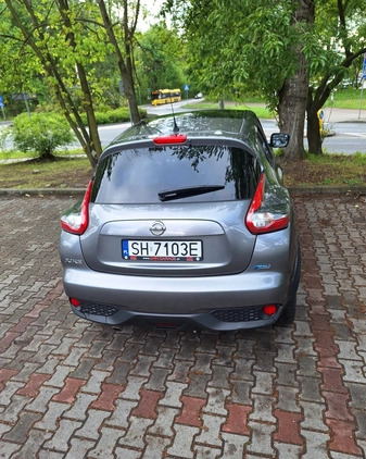 Nissan Juke cena 36000 przebieg: 376000, rok produkcji 2015 z Chorzów małe 137